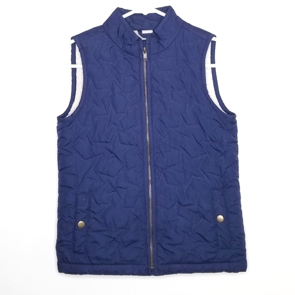 Gap Star Sherpa Lined Vest L - Picture 1 of 5